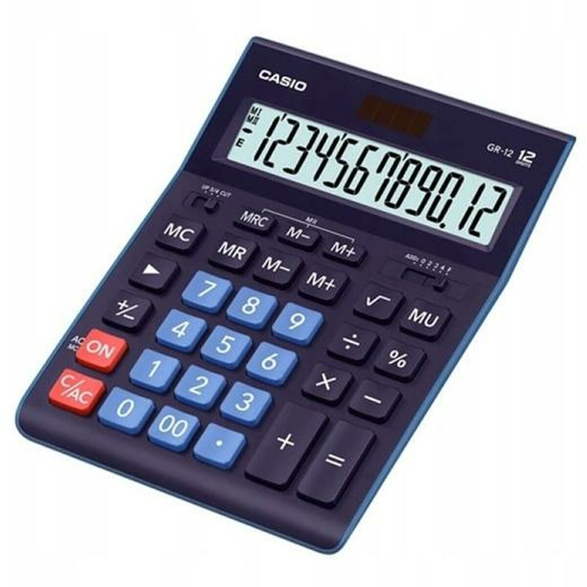 Calculator Casio GR-12C Blue/White B2B