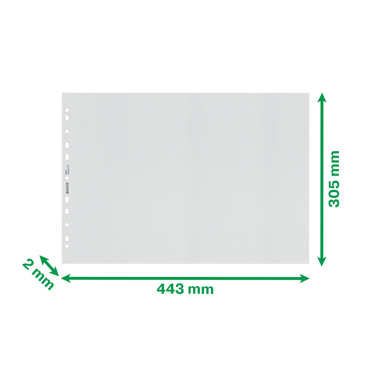 Leitz Recycled Transparent A3 Covers (25 Units)